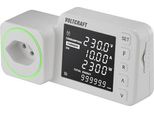 Voltcraft SEM5000 Ch Dual Contatore Di Costi Energetici Funzione Di Allarme Di Previsione Dei Costi Tariffa Elettrica (VC-16107435)