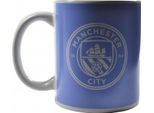 Manchester City Fc - Tazza Da Caffè, Slogan BS6010 (Taglia Unica) (Blu Cielo/Bianco)