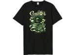 Amplified - Maglietta "Skull Bong"" Per Uomo/Donna Unisex GD4022 (M) (Nero)"