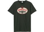 Amplified - Maglietta "50Th Emblem Patch"" Per Uomo/Donna Unisex GD4015 (M) (Charcoal)"