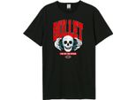 Amplified - Maglietta "Electric Skull"" Per Uomo/Donna Unisex GD4036 (3XL) (Nero)"