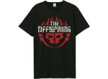 Amplified - Maglietta "Skull Logo"" Per Uomo/Donna Unisex GD4038 (L) (Nero)"