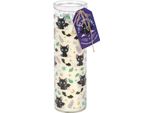 Something Different - Candela Tubolare Con Motivo A Gatto, Lavanda SD10476 (Taglia Unica) (Bianco)