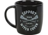 Something Different - Tazza Da Caffè "Support Your Local Witch Coven"" SD10448 (Taglia Unica) (Nero)"