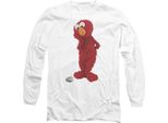 Sesame Street - Maglietta "Existential"" Per Uomo/Donna Unisex, Manica Lunga TV21271 (S) (Bianco)"