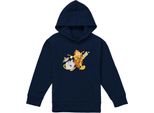 La Bella E La Bestia - Kapuzenpullover Per Bambini TV22284 (128) (Marine)