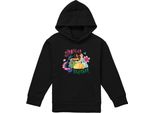 Disney Princess - Felpa Con Cappuccio "Stronger Together"" Per Bambini TV22271 (158-164) (Nero)"
