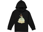La Principessa E Il Ranocchio - "Sii Tu, è Bello"" Kapuzenpullover Per Bambini TV22306 (116) (Schwarz)"