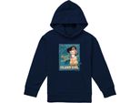 Moana - Felpa Con Cappuccio "Island Girl"" Per Bambini TV22533 (128) (Navy)"