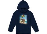 Moana - Felpa Con Cappuccio Per Bambini TV22535 (128) (Navy)
