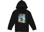 Moana - Felpa Con Cappuccio Per Bambini TV22535 (128) (Nero)