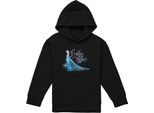 Frozen - Felpa Con Cappuccio "Frozen Heart"" Per Bambini TV22548 (116) (Nero)"