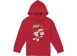Paw Patrol - Felpa Con Cappuccio "Pup Fired Up"" Per Bambini TV22572 (116) (Rosso)"