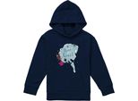 Frozen - Felpa Con Cappuccio "True At Heart"" Per Bambini TV22567 (116) (Navy)"