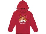 Paw Patrol - Felpa Con Cappuccio "Nice List"" Per Bambini TV22571 (116) (Rosso)"