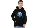 Alla Ricerca Di Nemo - Felpa Con Cappuccio "Shark Smile"" Per Bambini TV22595 (116) (Navy)"