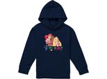 Disney Princess - Felpa Con Cappuccio "Sii Vero, Sii Tu"" Per Bambini TV22600 (152-158) (Navy)"