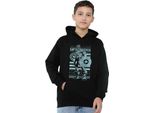 Capitan America - Felpa Con Cappuccio Per Bambini, Pullover TV22672 (128) (Navy)