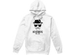 Breaking Bad - Felpa Con Cappuccio "Heisenberg"" Per Uomo/Donna Unisex TV22668 (L) (Bianco)"