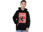 Coco - Felpa Con Cappuccio "Un Poco Loco"" Per Bambini TV22685 (128) (Marina)"