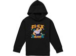 Encanto - Felpa Con Cappuccio "Flex Alert"" Per Bambini TV22906 (116) (Nero)"