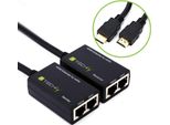 Techly Amplifier Hdmi Cat 5E / 6 Compact 30M Idata EXT-E30D