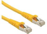 Roline - Patch-Kabel - RJ-45 (M) Bis RJ-45 (M) - 20 M - Sftp, Pimf - Cat 6A - Gelb (21.15.2829)