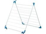 Metaltex Cervino Badkuipdroogrek 10 M Drooglengte Wit/Blauw