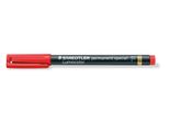 Staedtler® 319 F-2 Penna A Punta Fine Penna Universale Lumocolor® Permanente Speciale Rosso 0,6 Mm