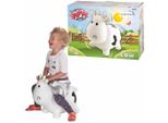 Il Mio Amico Skippy Rimbalzante Animale Skippy Mucca Bianco KH1-23