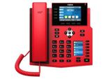 Fanvil X5U-R V2 Telefoni Rossi Per L'ospitalitàStazione Dei Pompieri Ecc. Soluzione Aziendale Di Fascia Alta - Voip-Telefonino - Voice-Over-Ip