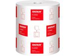 Katrin® 460102 Asciugamano Classico In Rotolo - 2 Veli, Bianco, 6 Rotoli Da 160 M Ciascuno
