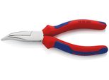 Knipex 25 25 160 Elektronik- U. Feinmechanik Flachrundzange 40° Gebogen 160 Mm