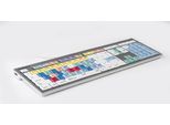 Logickeyboard Alba Tastatur Usb Aerty FranzöSisch Silber (LKB-CBASE-CWMU-FR)