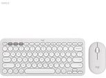 Logitech Logitech 920-012240 Tastiera Mouse Incluso Universale Rf Wireless + Bluetooth Qwerty Us International White