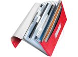 Leitz 45890026 Cartella Leitz Wow 4589 6 Scomparti Rosso