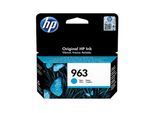 Original Hp Officejet Pro 9010 (3JA23AE / 963) Druckerpatrone Cyan