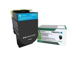 Original Lexmark Cx 417 De (71B20C0) Toner Cyan