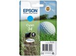 Original Epson Workforce Pro WF-3720 Dw (C13T34624010 / 34) Druckerpatrone Cyan