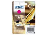 Original Epson 16 (C13T16234012) Druckerpatrone Magenta