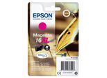 Original Epson Workforce WF-2520 Nf (C13T16334012 / 16XL) Druckerpatrone Magenta