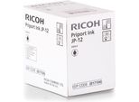 Ricoh JP12 - Ricarica Inchiostro Nero -1 Pezzo - 1 X 600Ml - JP1210/1215/1250/1255/JP3000/ DX3240/3440 (817104)