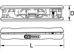 Ks Tools 115.1002 1151002 Cable Stripper 4.80 Up To 7.50 Mm