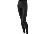 Loeffler Ciclismo Pantaloncini Lunghi W Bike Collant Termo Elastico Per Le Donne-Nero