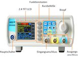 Joy-It JDS6600-LITE Generatore Di Funzioni Alimentato A Rete 15 Mhz - 0,01 µHz 2 Canali Triangolo, Quadrato, Segnale, Seno, Curva Di Lorentz, Arbitrario, Impulso, Rumore (JDS6600-LITE)