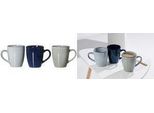 Ritzenhoff & Breker Tazza Da Caffè Amalfi, 350 Ml In Gres, Lavabile In Lavastoviglie, 3 Colori Assortiti, - 6 Pezzi (426007)