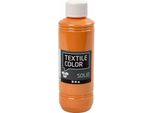 Colore Tessile Vernice Tessile Opaca - Arancione, 250Ml