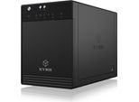 Icy Box Icy Box IB-3740-C31 Contenitore Per Hdd/Ssd Nero Da 2,5/3,5
