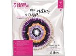 Graine Creative Set Di Tessitura Rotondo Piccolo 18 Cm Giocattolo Creativo