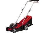 Einhell GE-CM 36/33 Li (2X2,5Ah) Batteria Per Tosaerba Walk Behind Nero, Rosso
